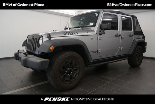 used 2016 Jeep Wrangler Unlimited car, priced at $16,541