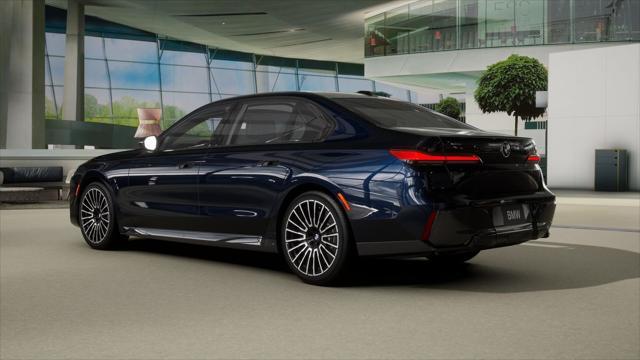 new 2025 BMW 740 car, priced at $112,675