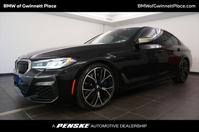 used 2021 BMW M550 car, priced at $46,588