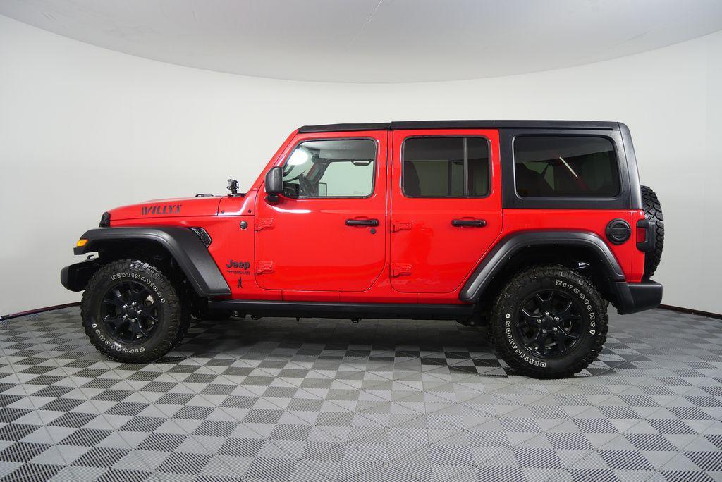 used 2021 Jeep Wrangler car, priced at $30,944