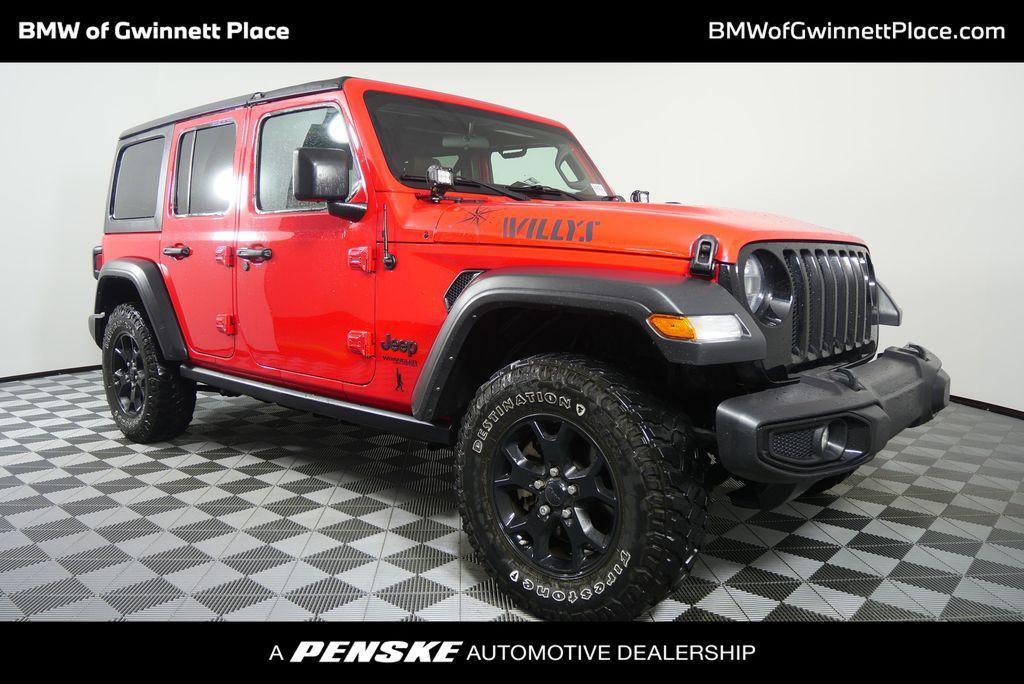 used 2021 Jeep Wrangler car, priced at $30,944