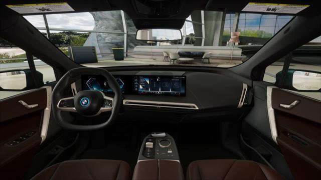 new 2025 BMW iX car, priced at $90,875