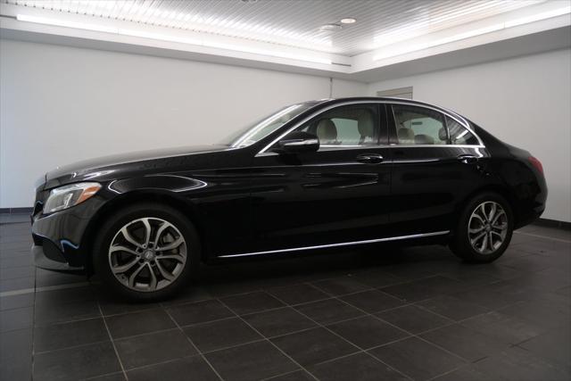 used 2015 Mercedes-Benz C-Class car, priced at $14,441