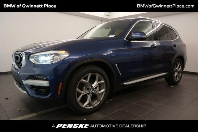 used 2021 BMW X3 car, priced at $29,588