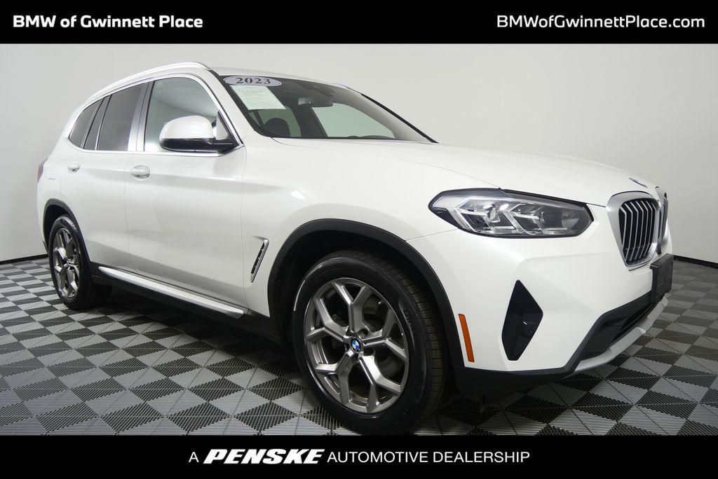 used 2023 BMW X3 car, priced at $38,588