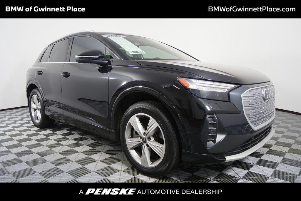 used 2022 Audi Q4 e-tron car, priced at $28,944