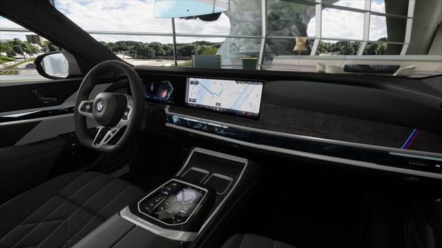 new 2025 BMW 740 car, priced at $112,480