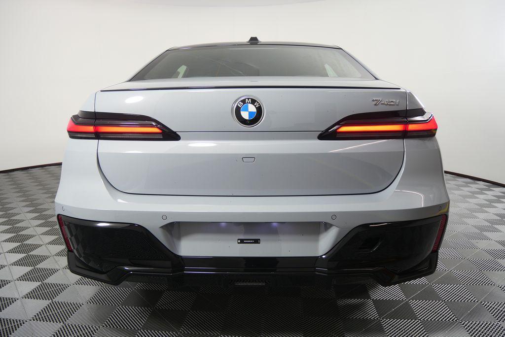 new 2025 BMW 740 car, priced at $112,480