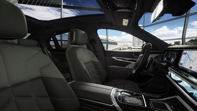 new 2025 BMW 740 car, priced at $112,480
