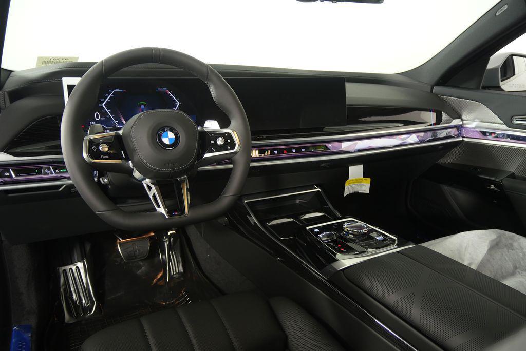 new 2025 BMW 740 car, priced at $112,480