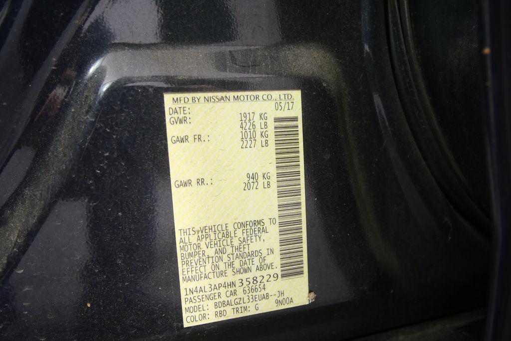 used 2017 Nissan Altima car, priced at $10,941