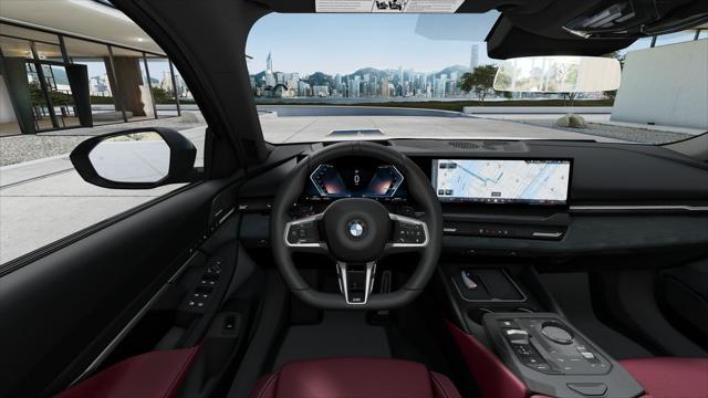 new 2025 BMW 530 car, priced at $72,125