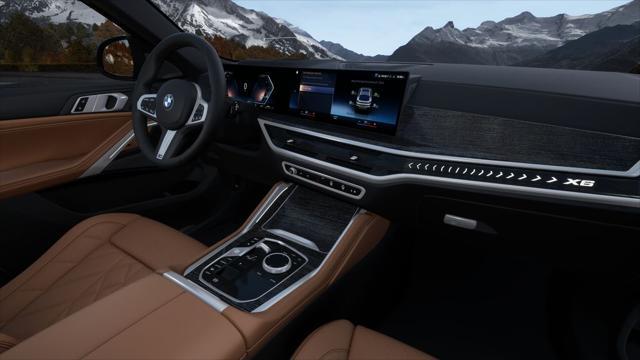 new 2025 BMW X6 car, priced at $82,505