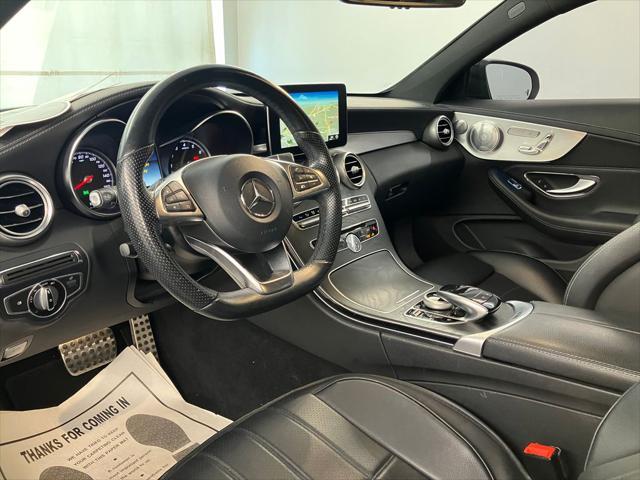 used 2017 Mercedes-Benz C-Class car, priced at $21,944