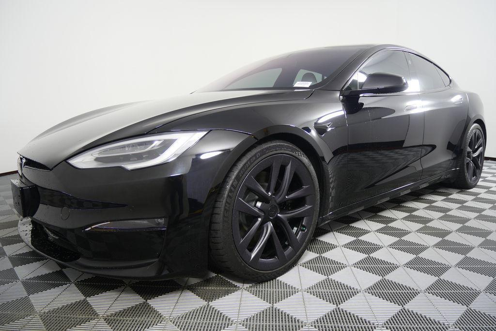 used 2021 Tesla Model S car, priced at $57,544