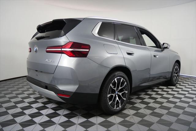 new 2025 BMW X3 car, priced at $54,060