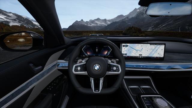 new 2025 BMW 740 car, priced at $108,425