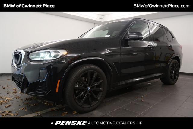 used 2022 BMW X3 car