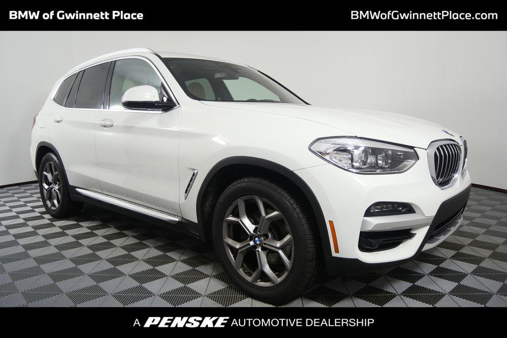 used 2021 BMW X3 car, priced at $26,541