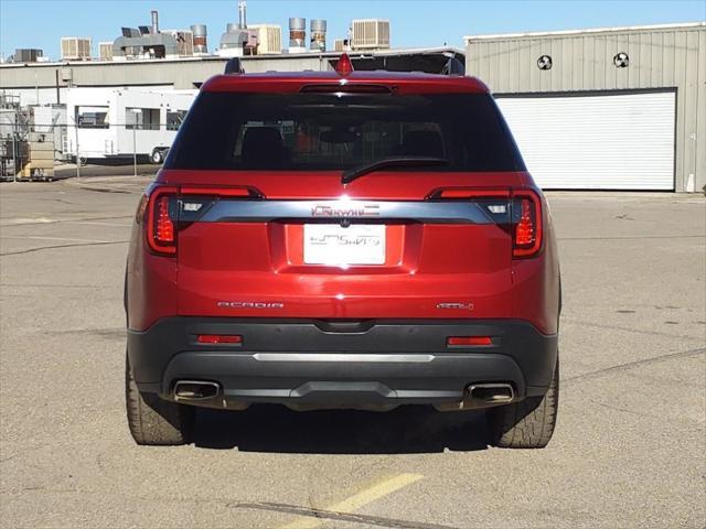 used 2021 GMC Acadia car, priced at $26,600