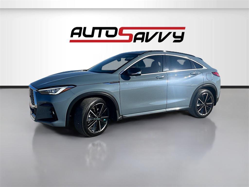 used 2022 INFINITI QX55 car, priced at $26,200