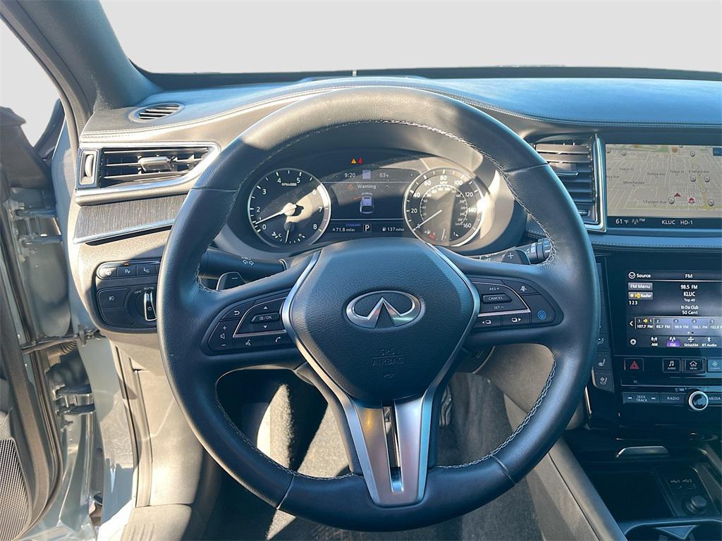 used 2022 INFINITI QX55 car, priced at $26,200
