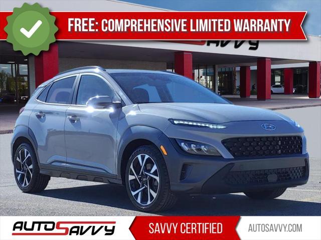 used 2022 Hyundai Kona car, priced at $18,300