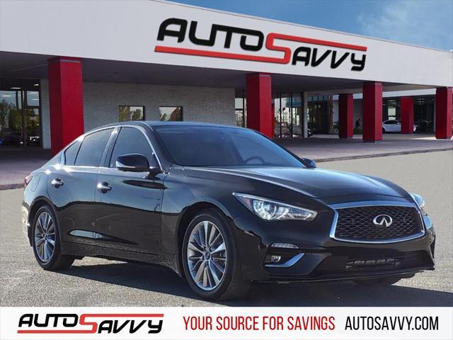 used 2023 INFINITI Q50 car, priced at $26,000