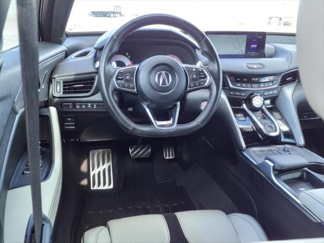 used 2022 Acura TLX car, priced at $35,500