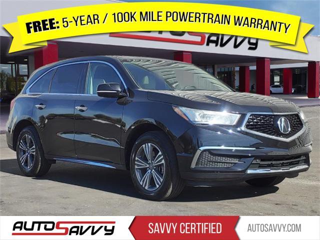 used 2019 Acura MDX car, priced at $24,600