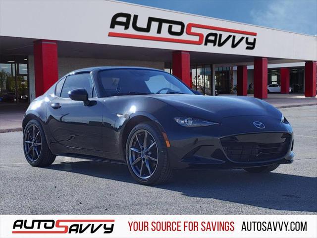 used 2017 Mazda MX-5 Miata RF car, priced at $18,500