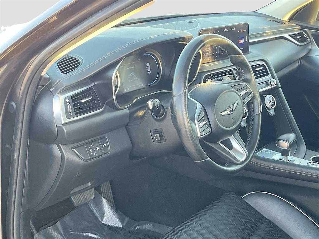 used 2022 Genesis G70 car, priced at $27,400