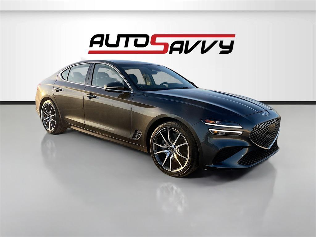 used 2022 Genesis G70 car, priced at $27,400