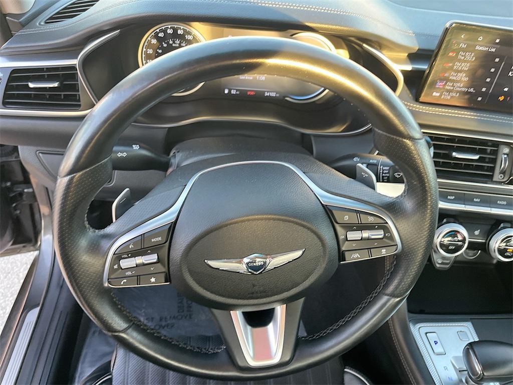 used 2022 Genesis G70 car, priced at $27,400