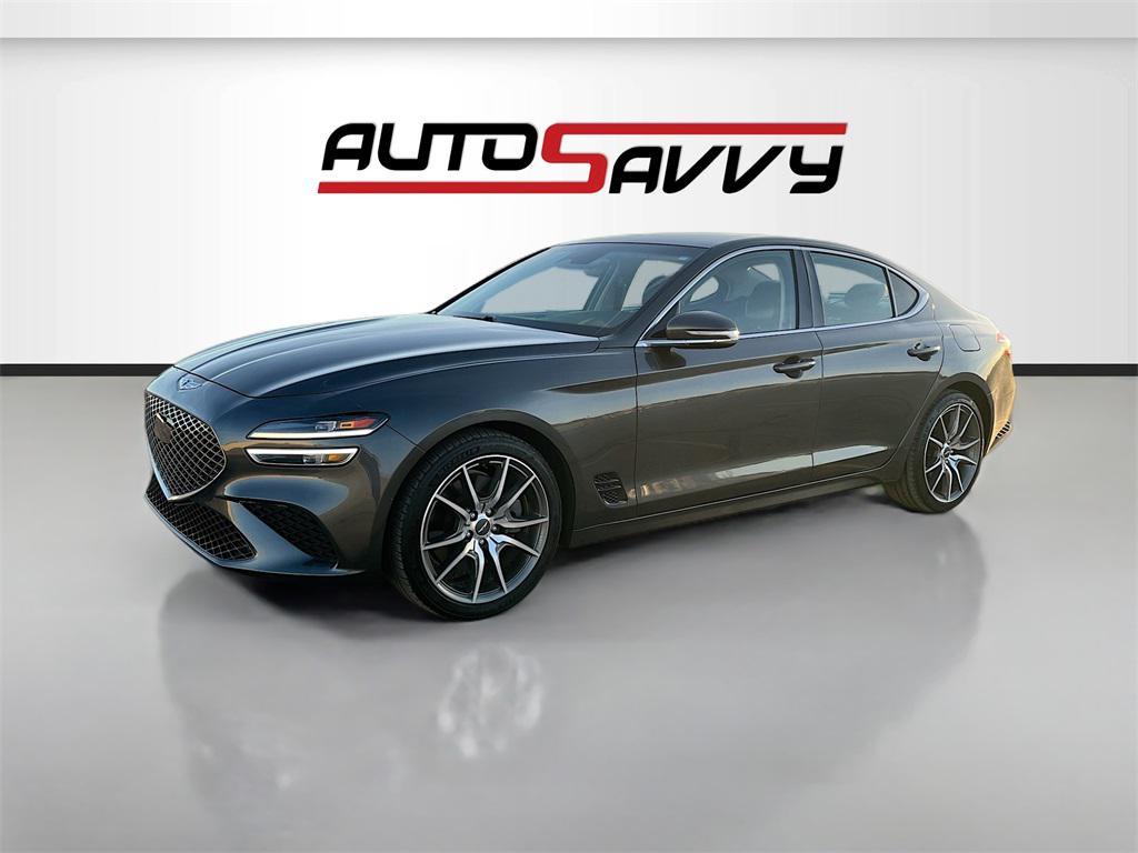 used 2022 Genesis G70 car, priced at $27,400