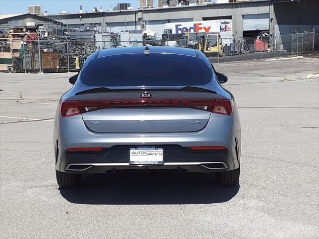 used 2021 Kia K5 car, priced at $16,200