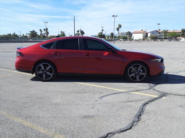 used 2023 Honda Accord Hybrid car, priced at $25,000