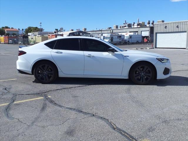 used 2023 Acura TLX car, priced at $34,000