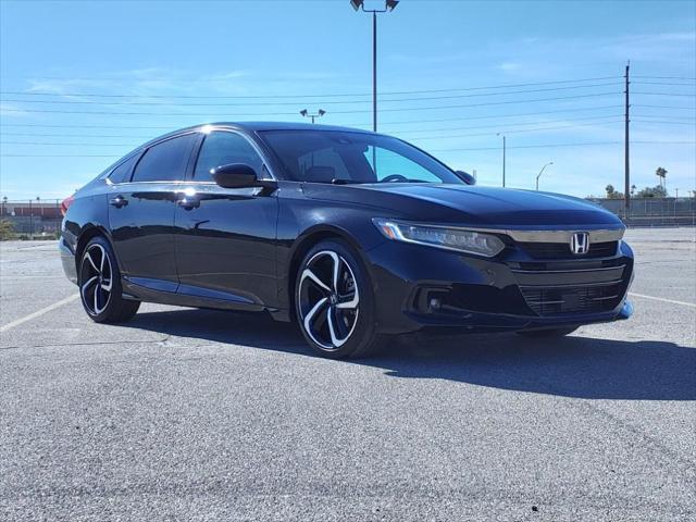 used 2021 Honda Accord car, priced at $21,400