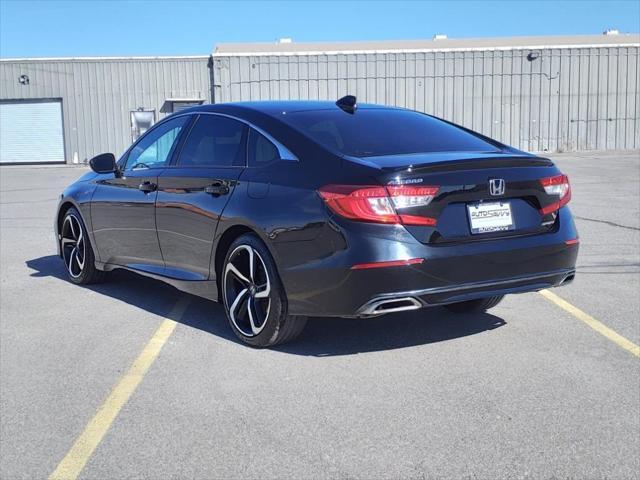 used 2021 Honda Accord car, priced at $21,400