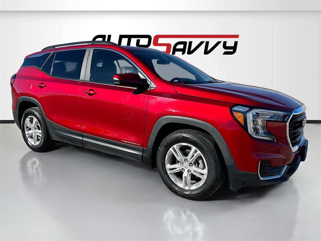 used 2022 GMC Terrain car, priced at $17,300