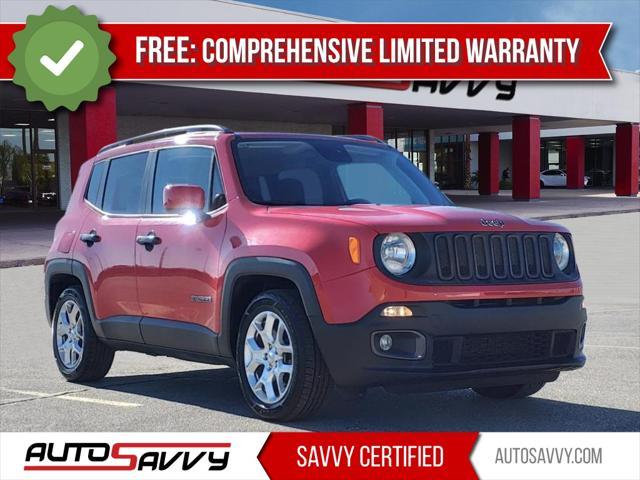 used 2018 Jeep Renegade car, priced at $13,300