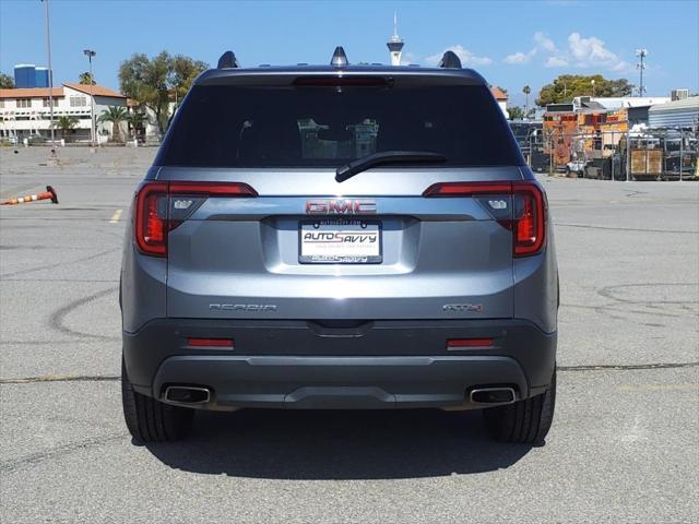 used 2021 GMC Acadia car, priced at $24,800