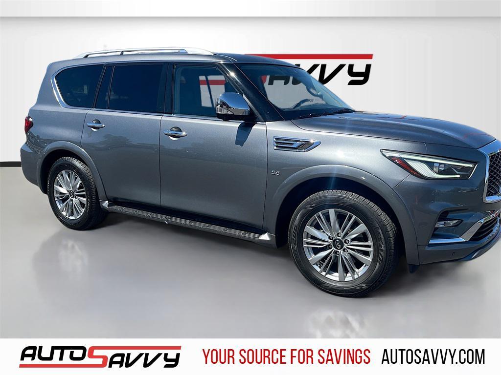 used 2018 INFINITI QX80 car, priced at $17,600