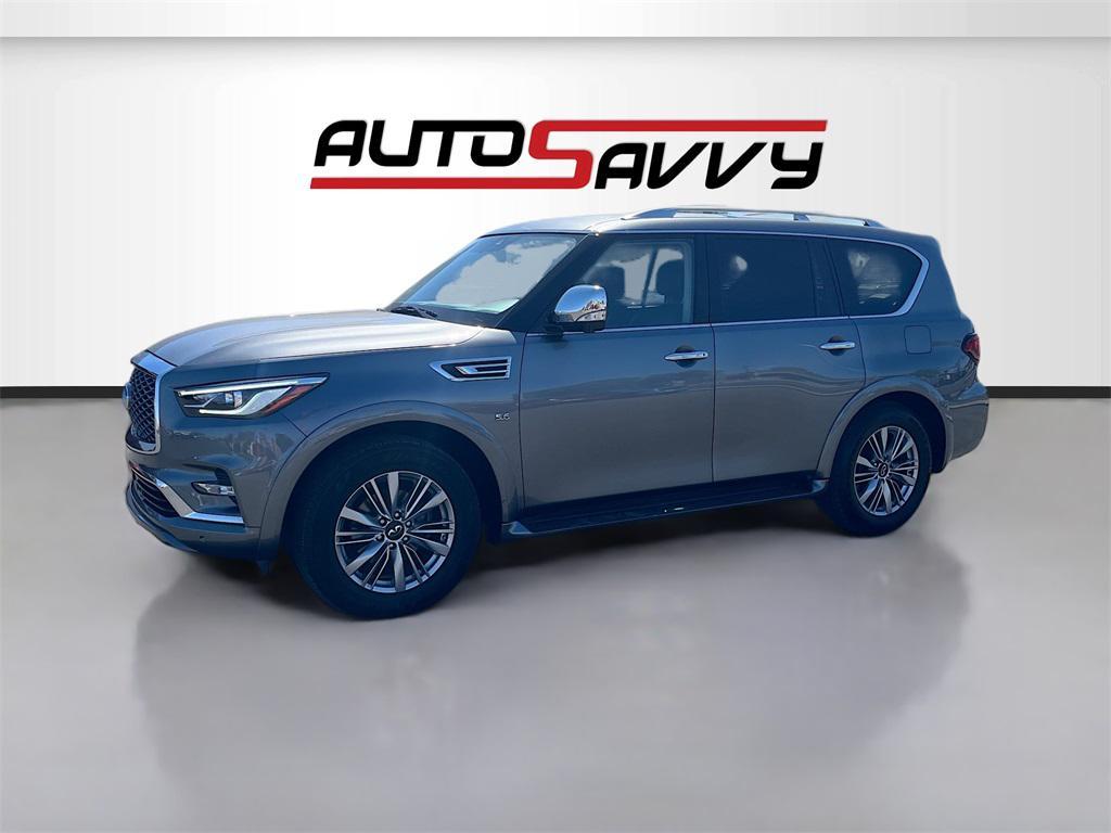 used 2018 INFINITI QX80 car, priced at $17,600