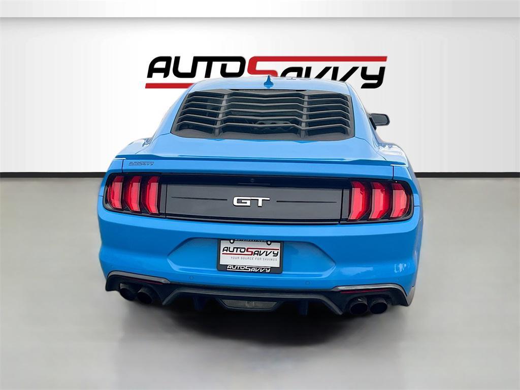 used 2022 Ford Mustang car, priced at $32,500