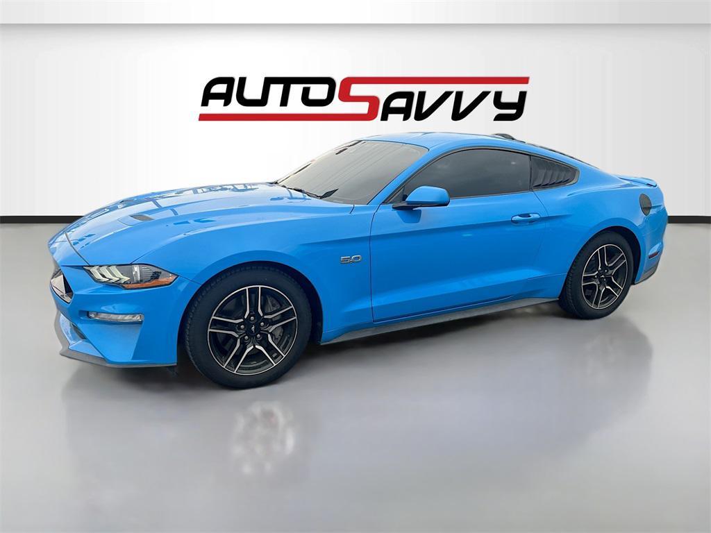used 2022 Ford Mustang car, priced at $32,500