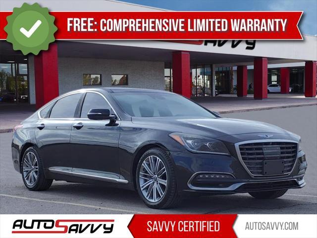 used 2018 Genesis G80 car, priced at $17,000