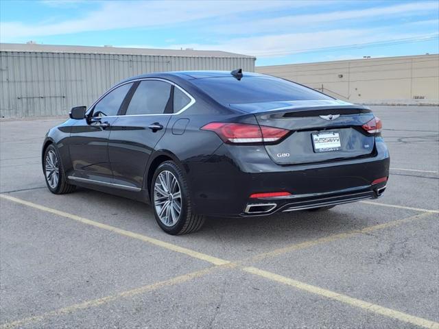 used 2018 Genesis G80 car, priced at $17,000