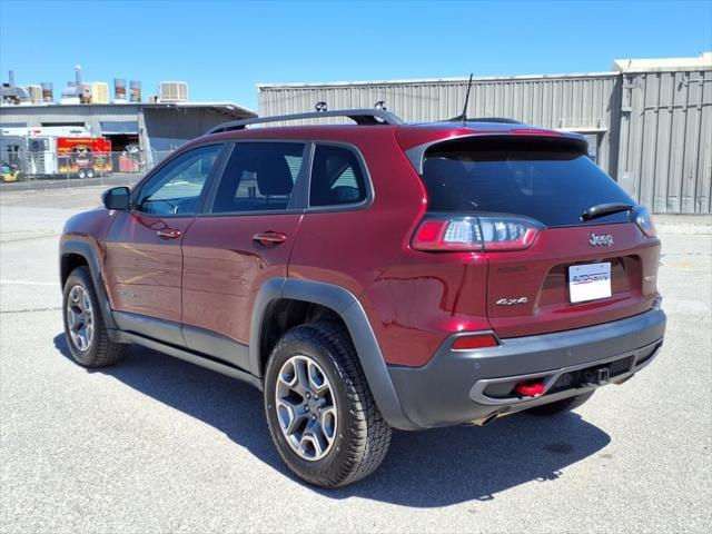 used 2021 Jeep Cherokee car, priced at $19,000